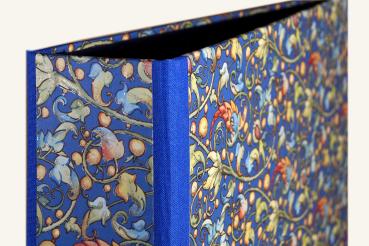 Handmade folder with gold paper